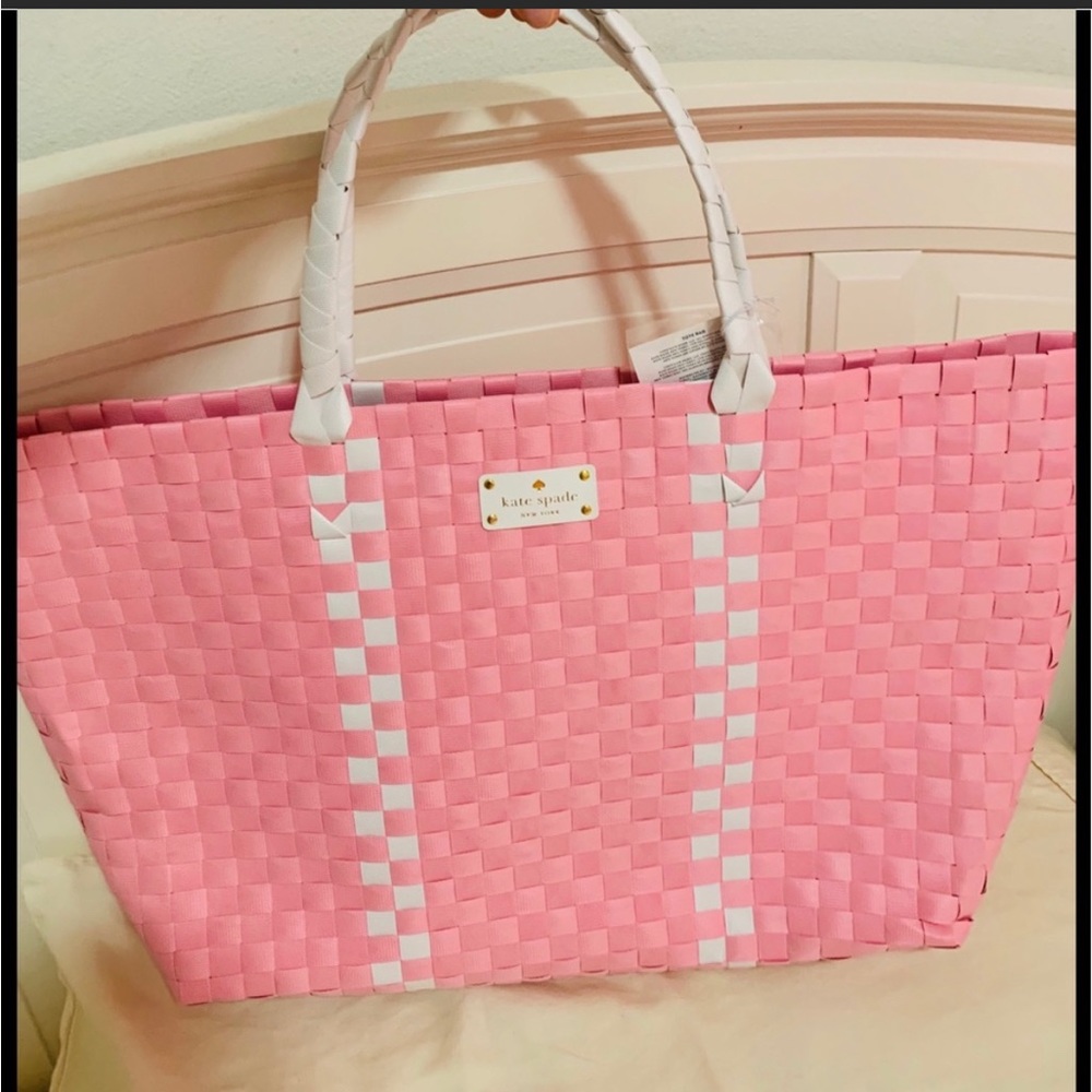 Kate Spade Woven tote bag